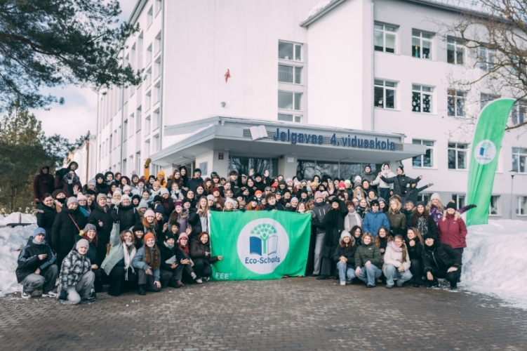 Liepājas Valsts tehnikuma ekopadome piedalās Ekoskolu Ziemas forumā 2026