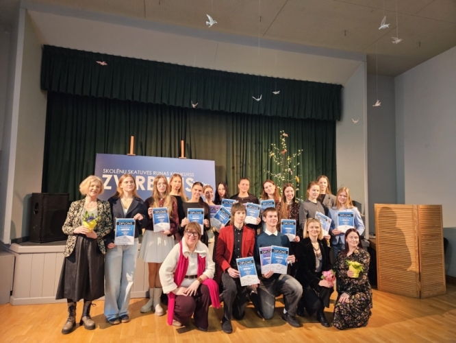 Aizvadīts ikgadējais skatuves runas konkursā “Zvirbulis 2026”!