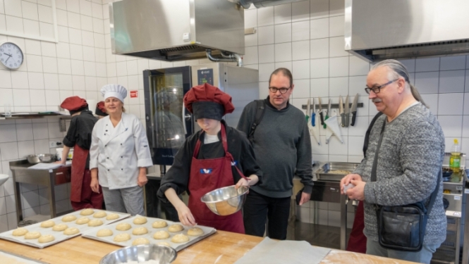 Liepājas Valsts tehnikumā viesojas pieaugušo izglītības pārstāvji no Vācijas