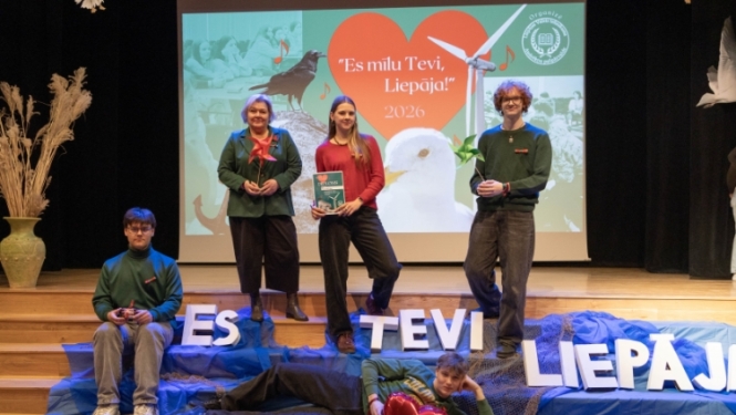 Aizvadīts konkurss par godu Liepājas 401. dzimšanas dienai - "Es mīlu Tevi, Liepāja!"