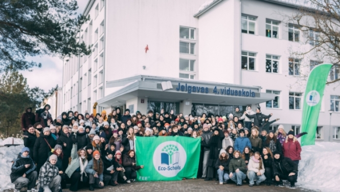 Liepājas Valsts tehnikuma ekopadome piedalās Ekoskolu Ziemas forumā 2026