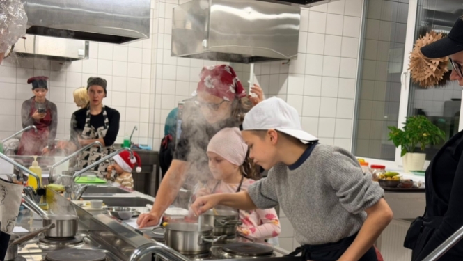 Liepājas Valsts tehnikumā aizvadīta sirsnīga Gardumu darbnīca