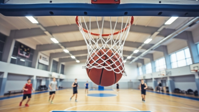 Basketbola nodarbības Liepājas Valsts tehnikumā