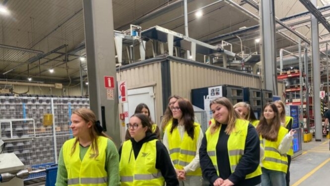 Mācību ekskursija LSEZ SIA "Yokohama TWS Latvia"