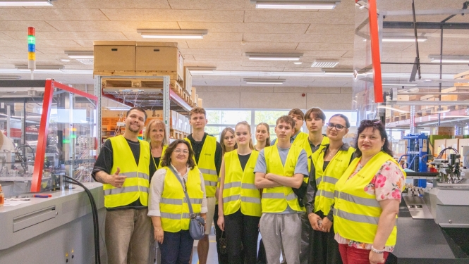 Ekskursija uzņēmumā AE Partner