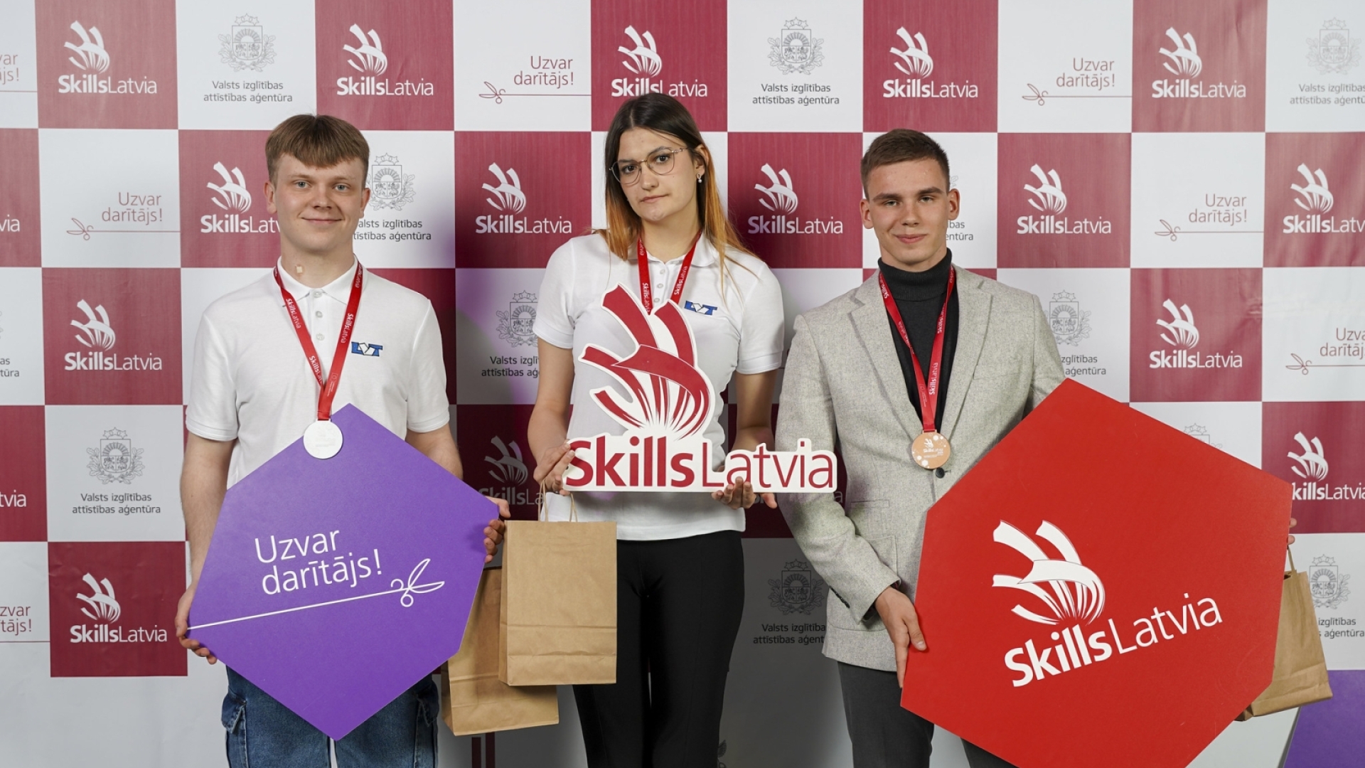 SkillsLatvija uzvarētāji 2025