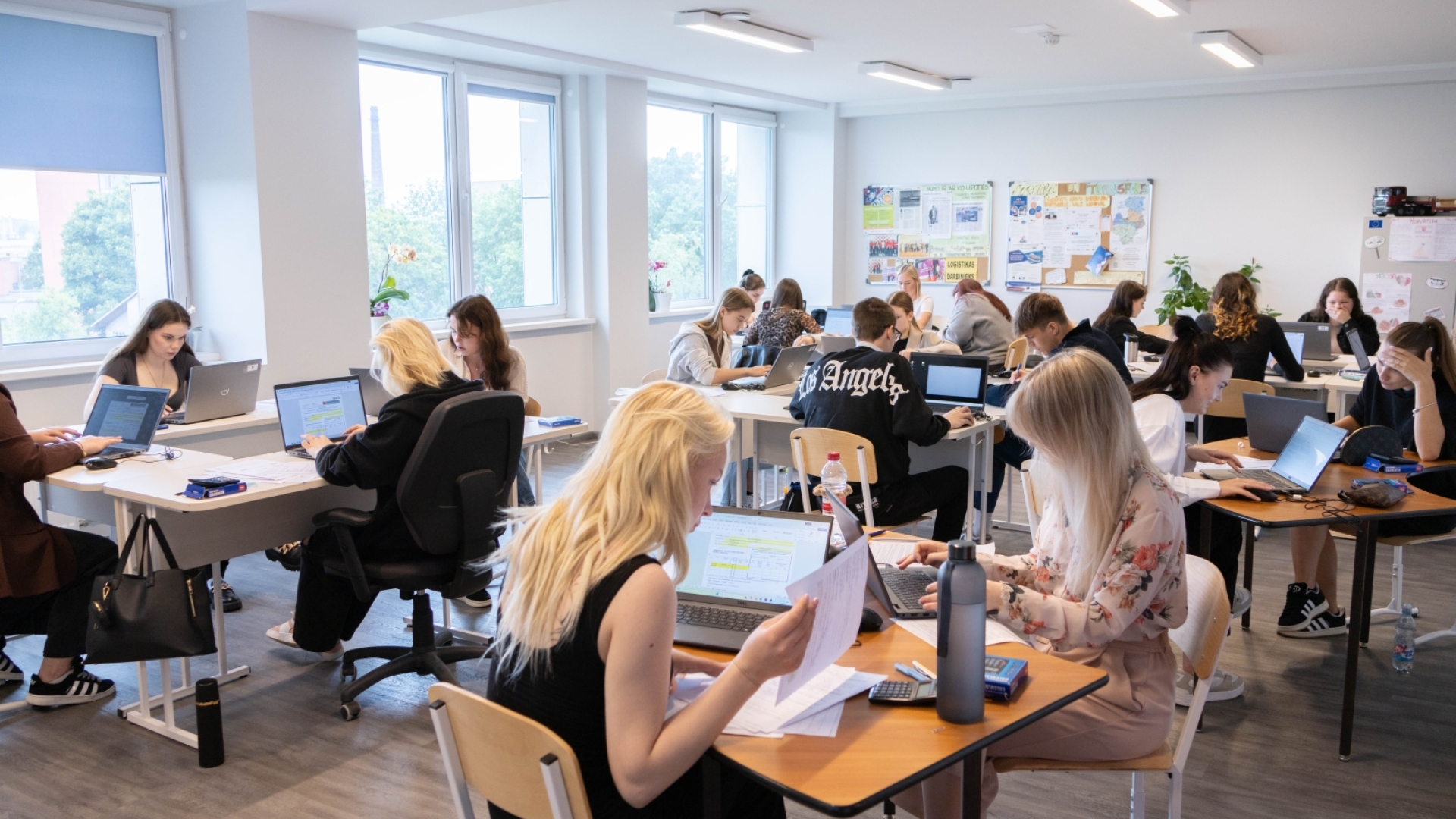 Loģistikas darbinieku mācību klase