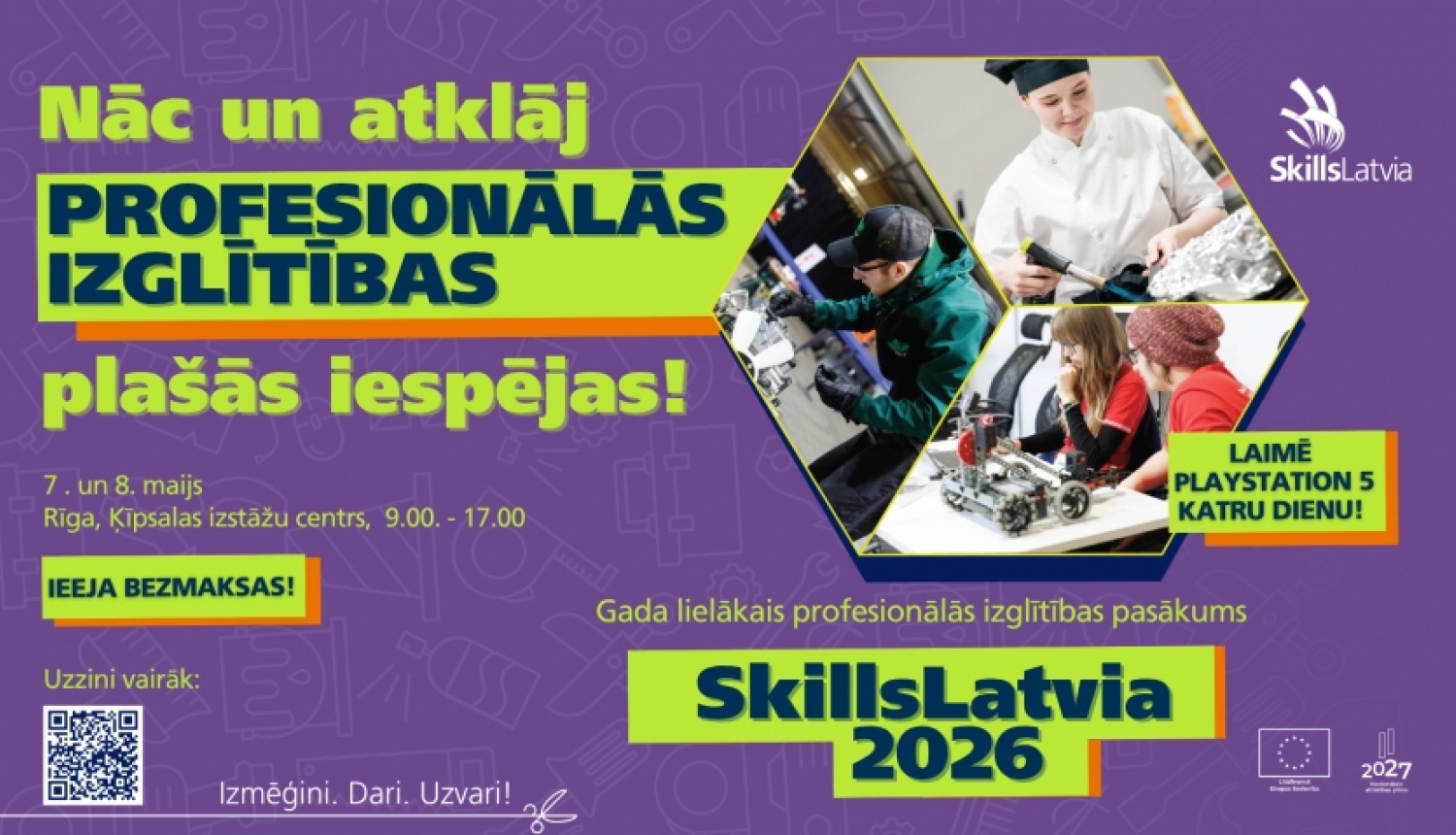 Skills Latvia 2026 afiša