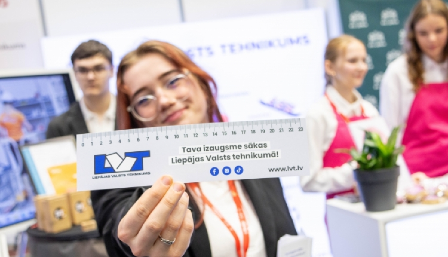 Tehnikums piedalās uzņēmējdarbības izstādē ''Ražots Liepājā''