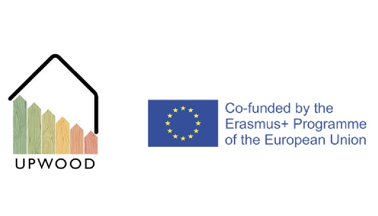 Upwood + ES finansējuma logo